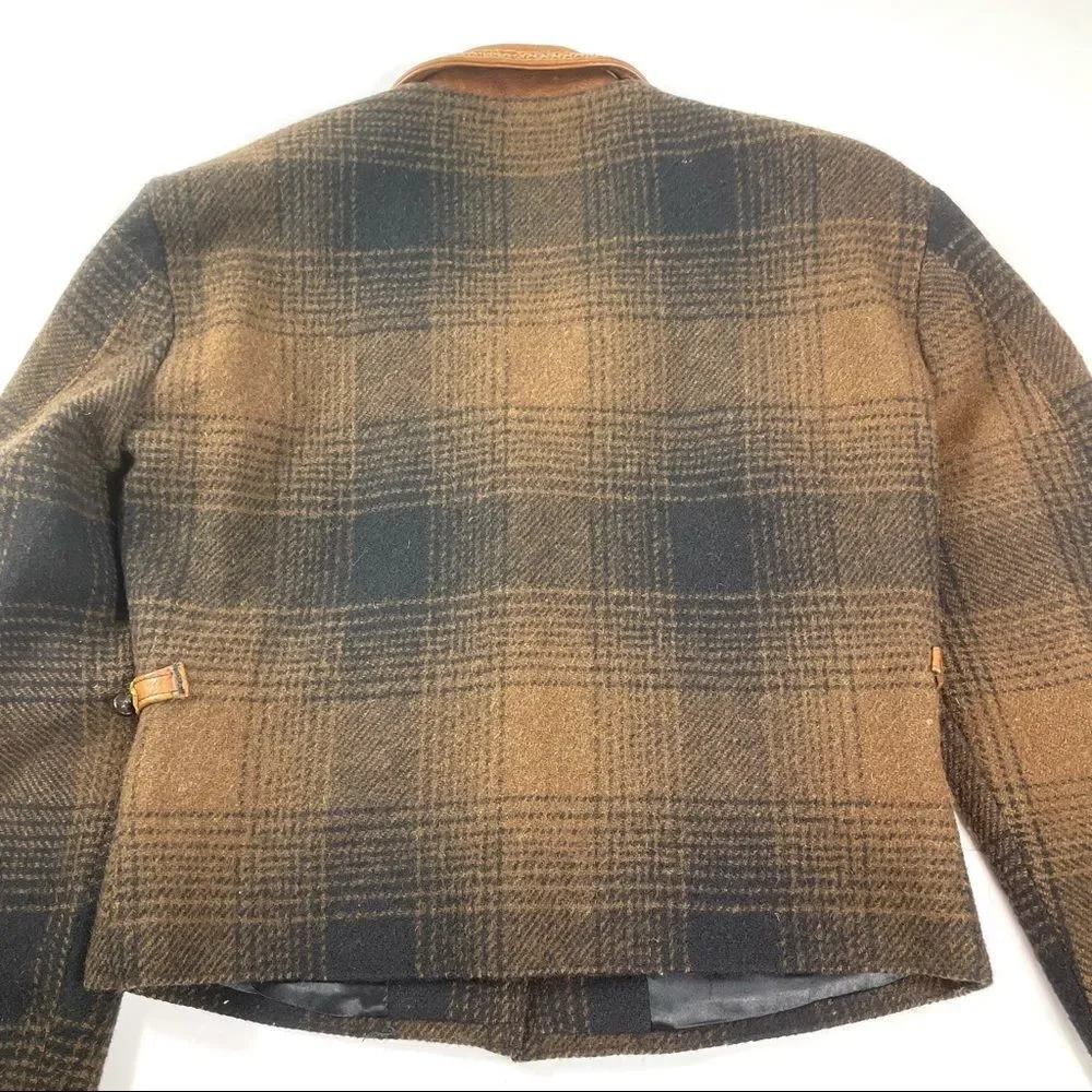 Vintage Alan Michael Western Plaid Blazer
